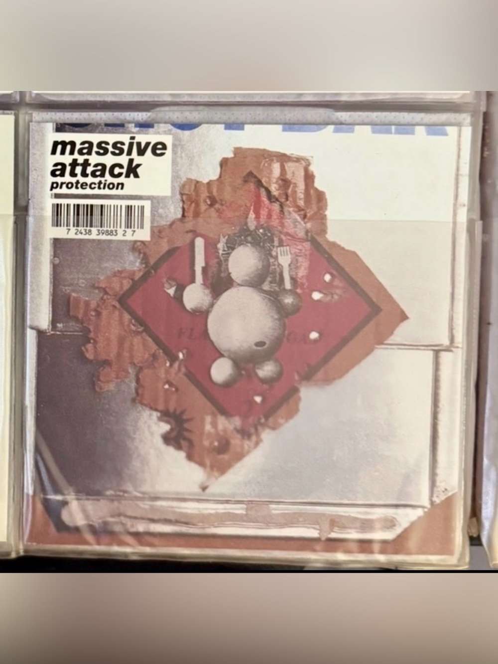 Massive Attack Protection CD and Booklet Only